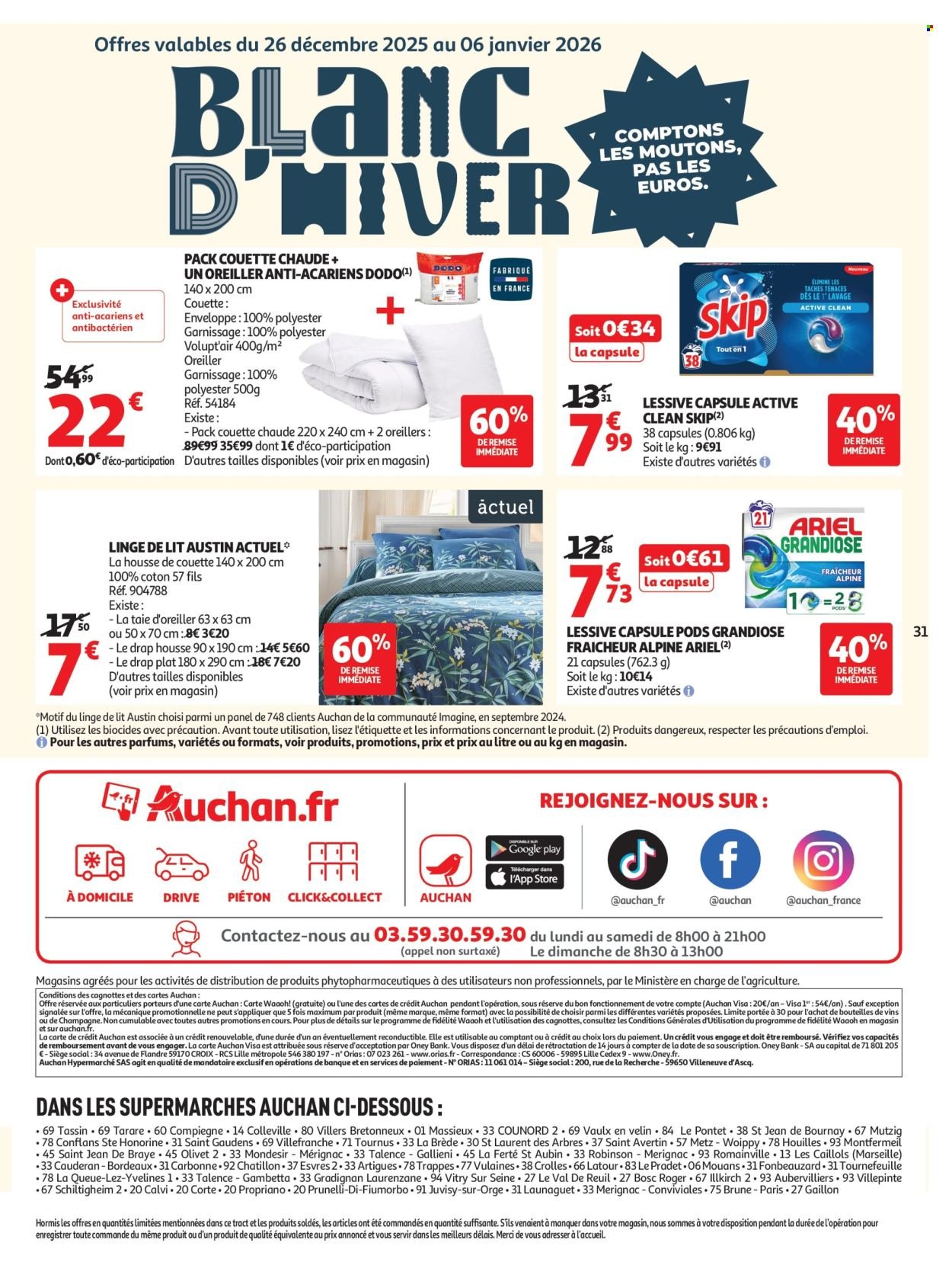 Catalogue AUCHAN - Du fromage au bon prix