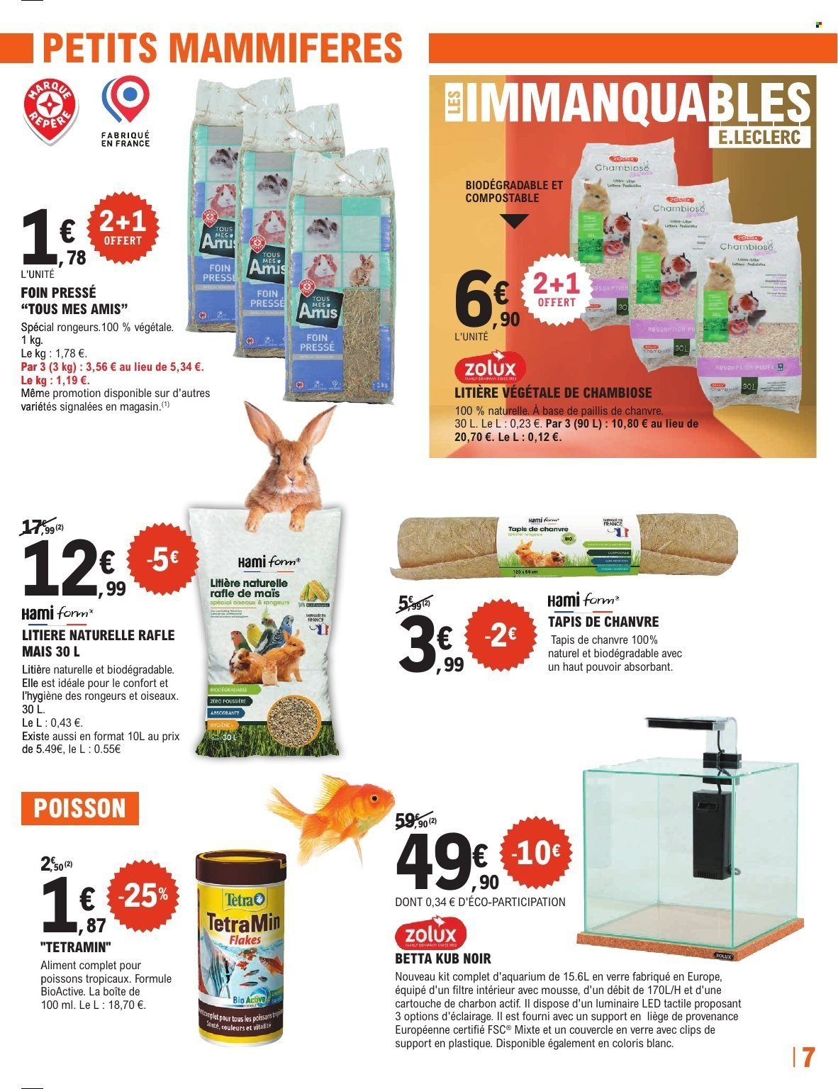 Catalogue E.LECLERC - TRAFIC ANIMALERIE