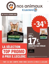 Catalogue E.LECLERC - TRAFIC ANIMALERIE