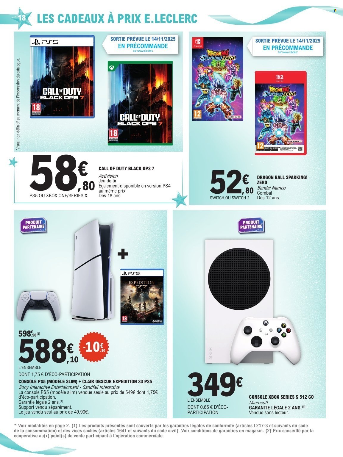 Catalogue E.LECLERC - CADEAUX - PREPARATION DE NOEL