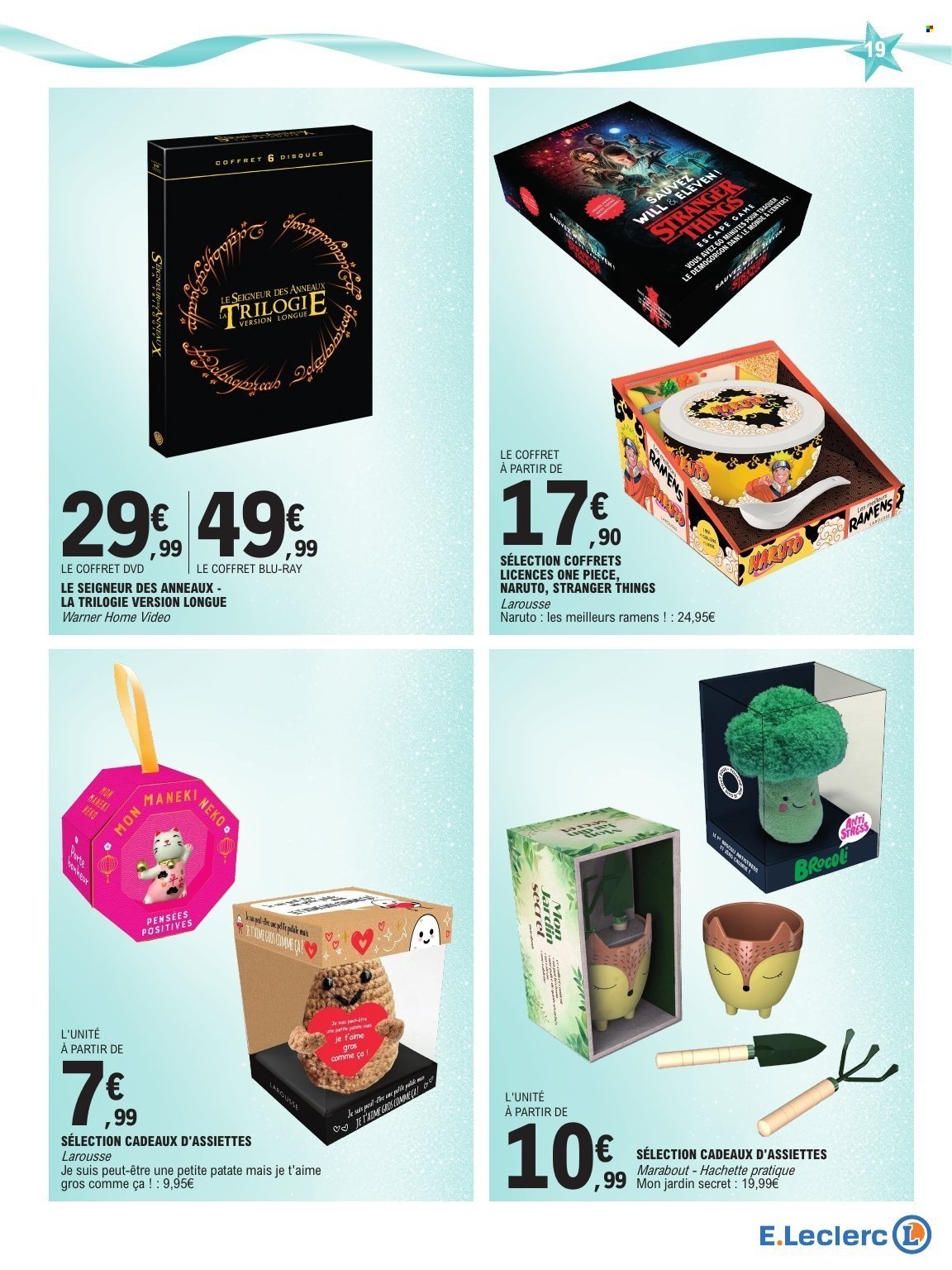 Catalogue E.LECLERC - CADEAUX - PREPARATION DE NOEL