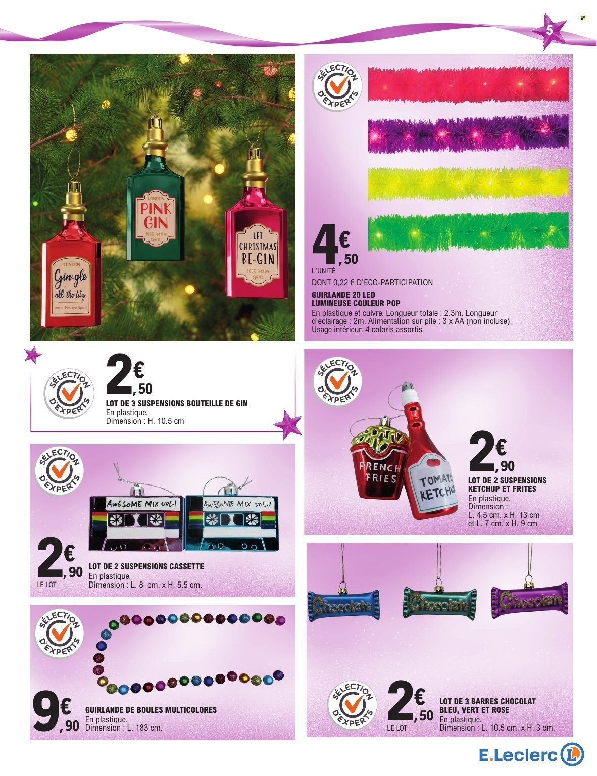 Catalogue E.LECLERC - CADEAUX - PREPARATION DE NOEL