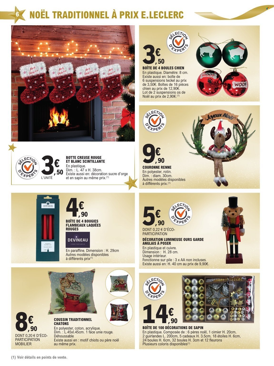 Catalogue E.LECLERC - CADEAUX - PREPARATION DE NOEL