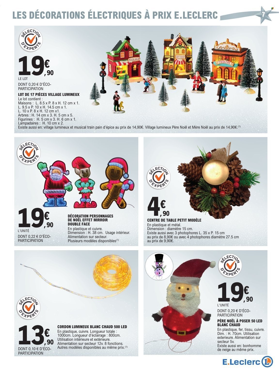 Catalogue E.LECLERC - CADEAUX - PREPARATION DE NOEL