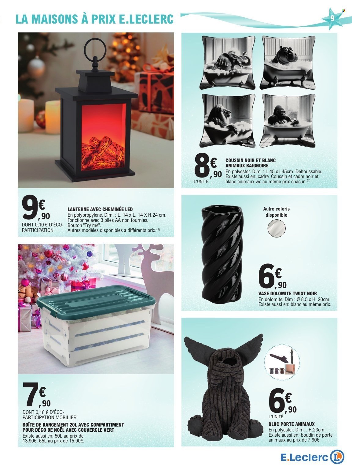 Catalogue E.LECLERC - CADEAUX - PREPARATION DE NOEL