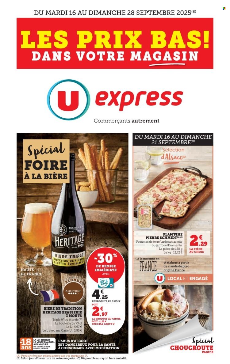 Catalogue U EXPRESS - Les prix bas dans votre magasin! (2025-09-16 - 2025-09-28)