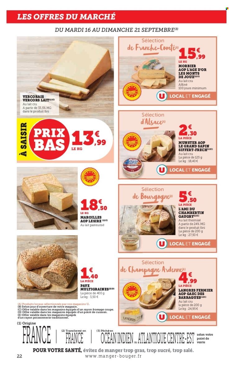 Catalogue U EXPRESS - Les prix bas dans votre magasin! (2025-09-16 - 2025-09-28)