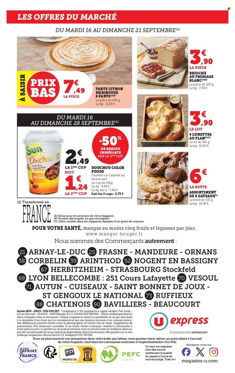 Catalogue U EXPRESS - Les prix bas dans votre magasin! (2025-09-16 - 2025-09-28)