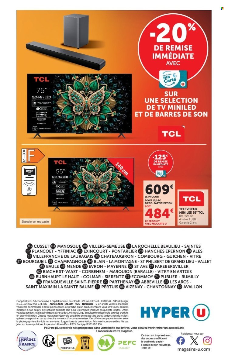 Catalogue HYPER U - Les prix bas de la semaine