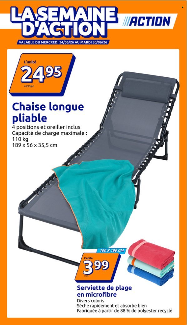 Catalogue ACTION - Du mercredi 24 juin 2026