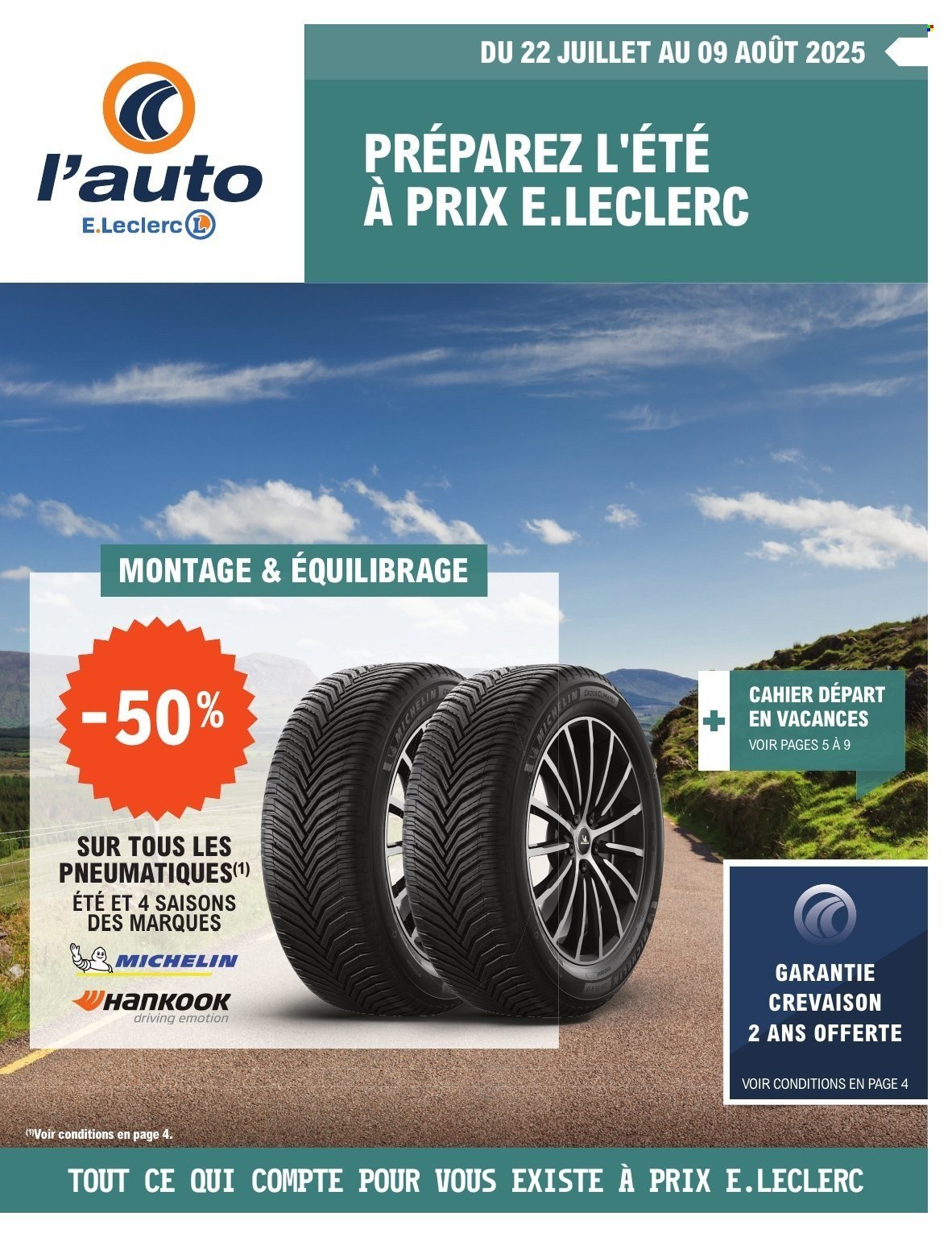 Catalogue E.LECLERC - THEMATIQUE ETE (2025-07-22 - 2025-08-09)