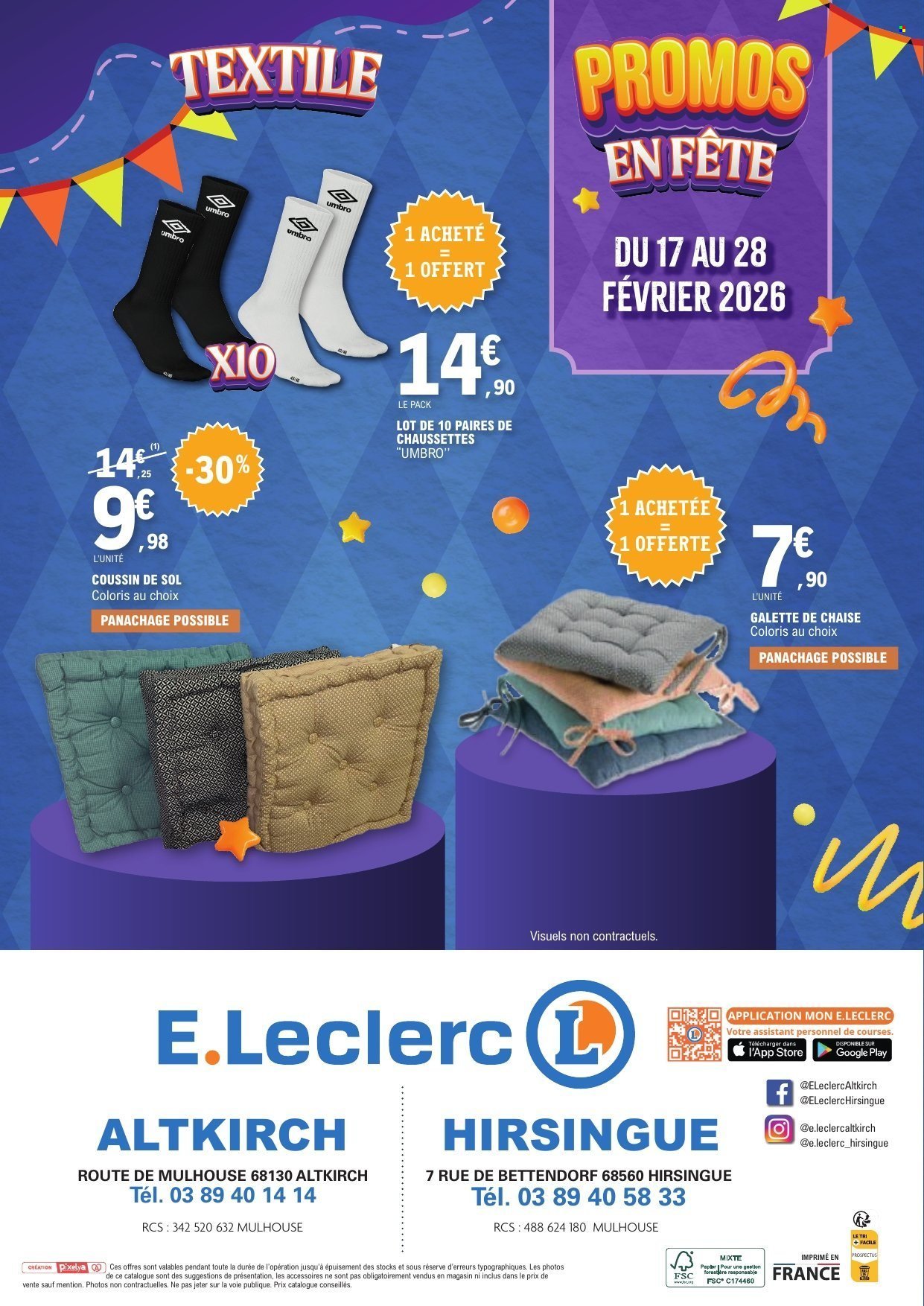 Catalogue E.LECLERC - FETE DES PROMOS
