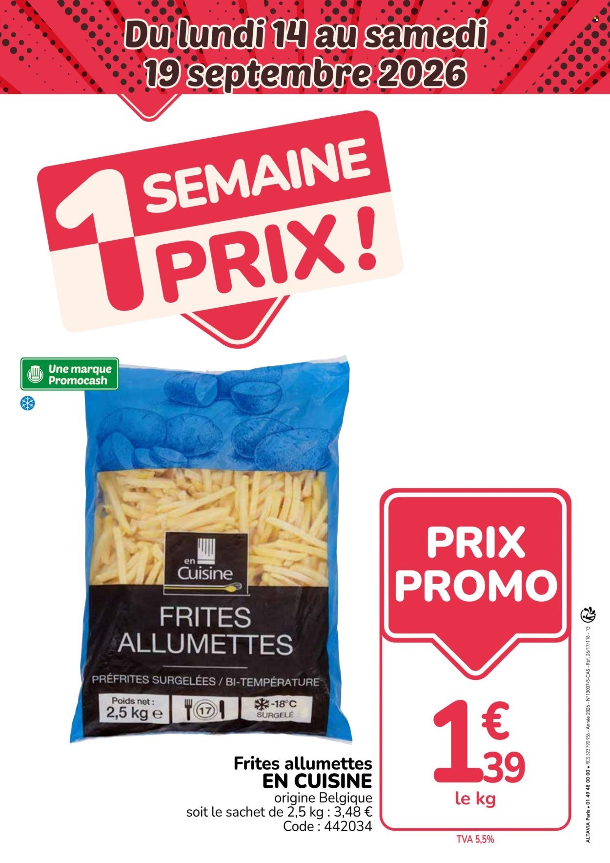 Catalogue PROMOCASH - 1 semaine 1 prix