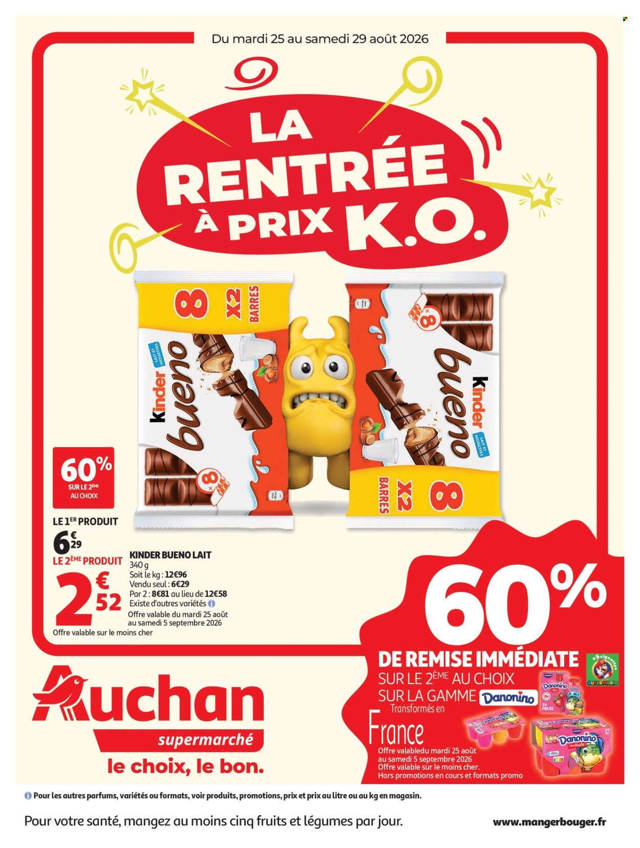 Catalogue AUCHAN - Rentrée scolaire supers