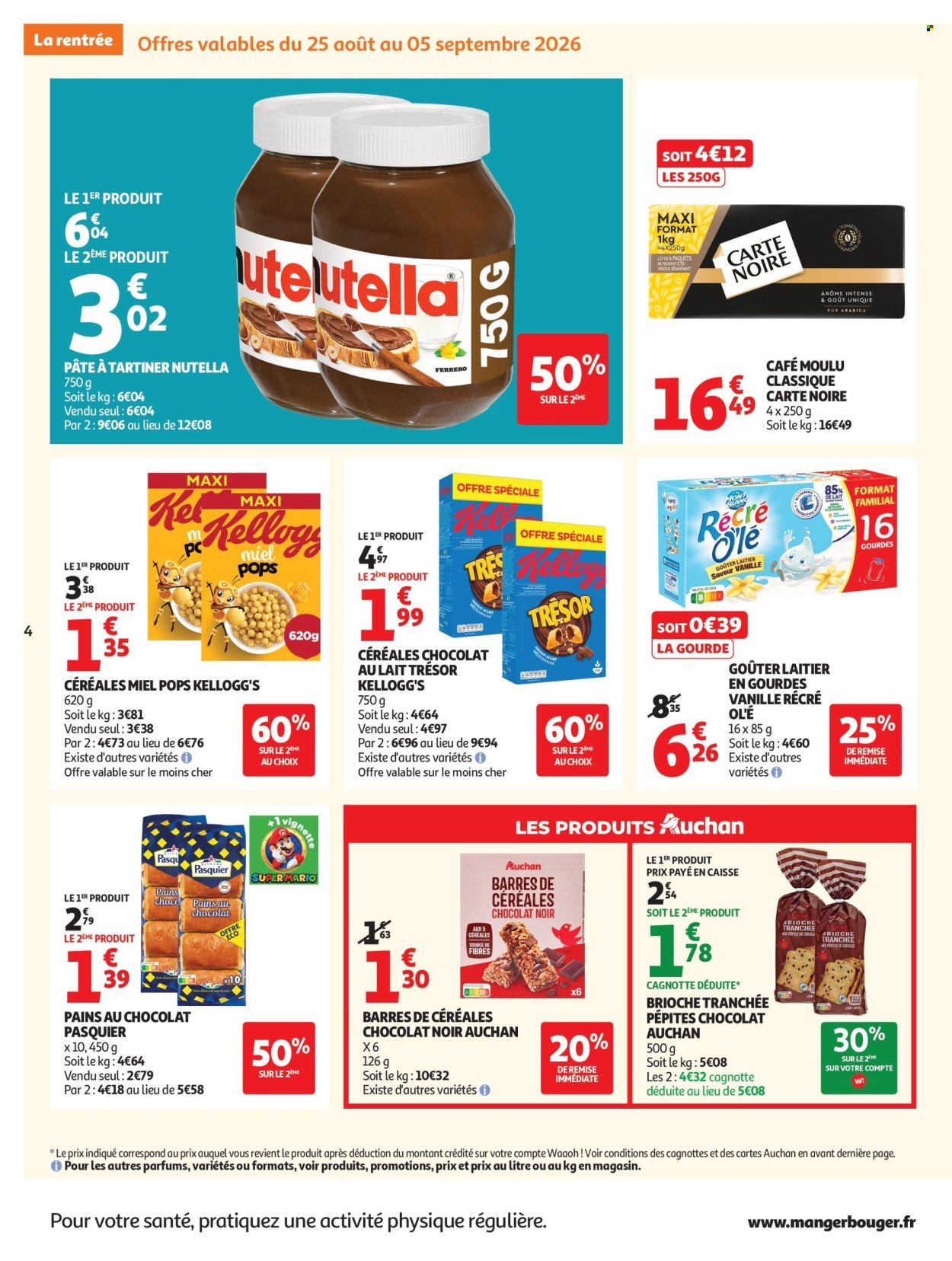 Catalogue AUCHAN - Rentrée scolaire supers