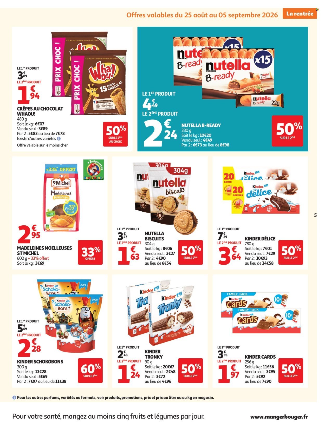 Catalogue AUCHAN - Rentrée scolaire supers