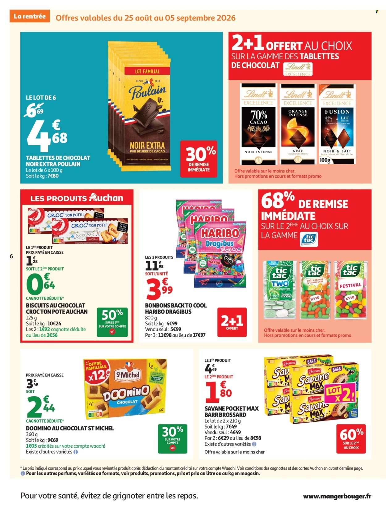 Catalogue AUCHAN - Rentrée scolaire supers