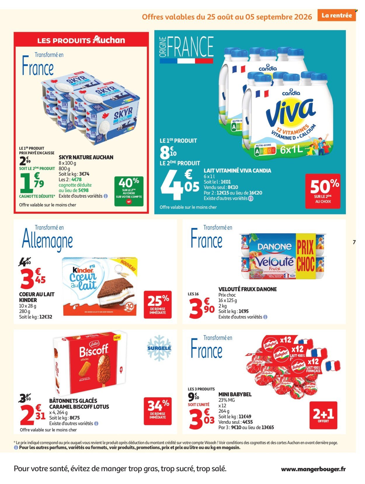Catalogue AUCHAN - Rentrée scolaire supers