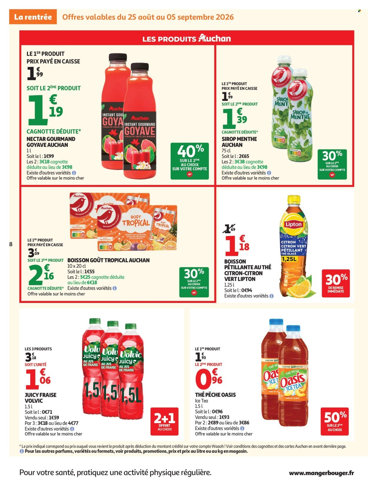 Catalogue AUCHAN - Rentrée scolaire supers