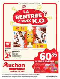 Catalogue AUCHAN - Rentrée scolaire supers