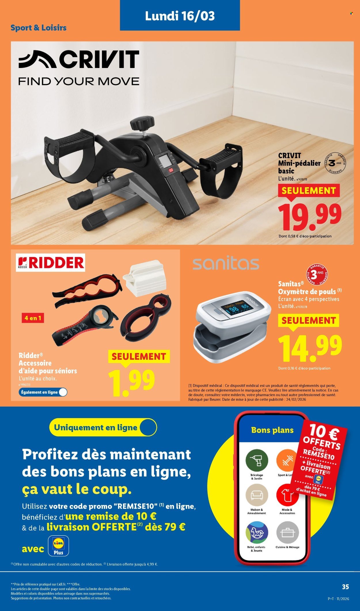 Catalogue LIDL - Les bonnes affaires de la semaine