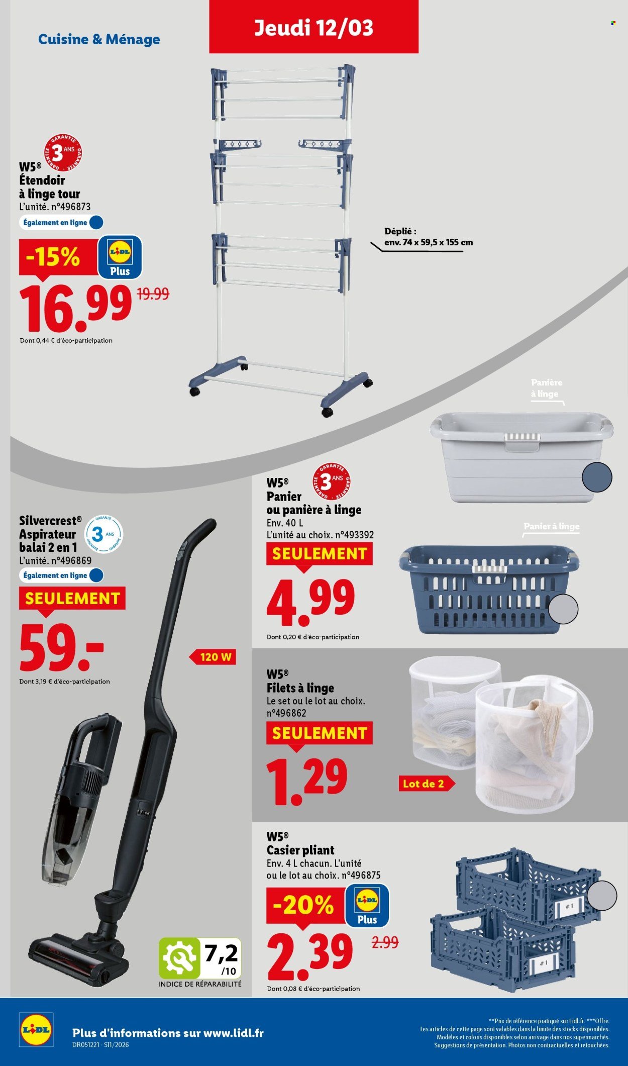 Catalogue LIDL - Les bonnes affaires de la semaine