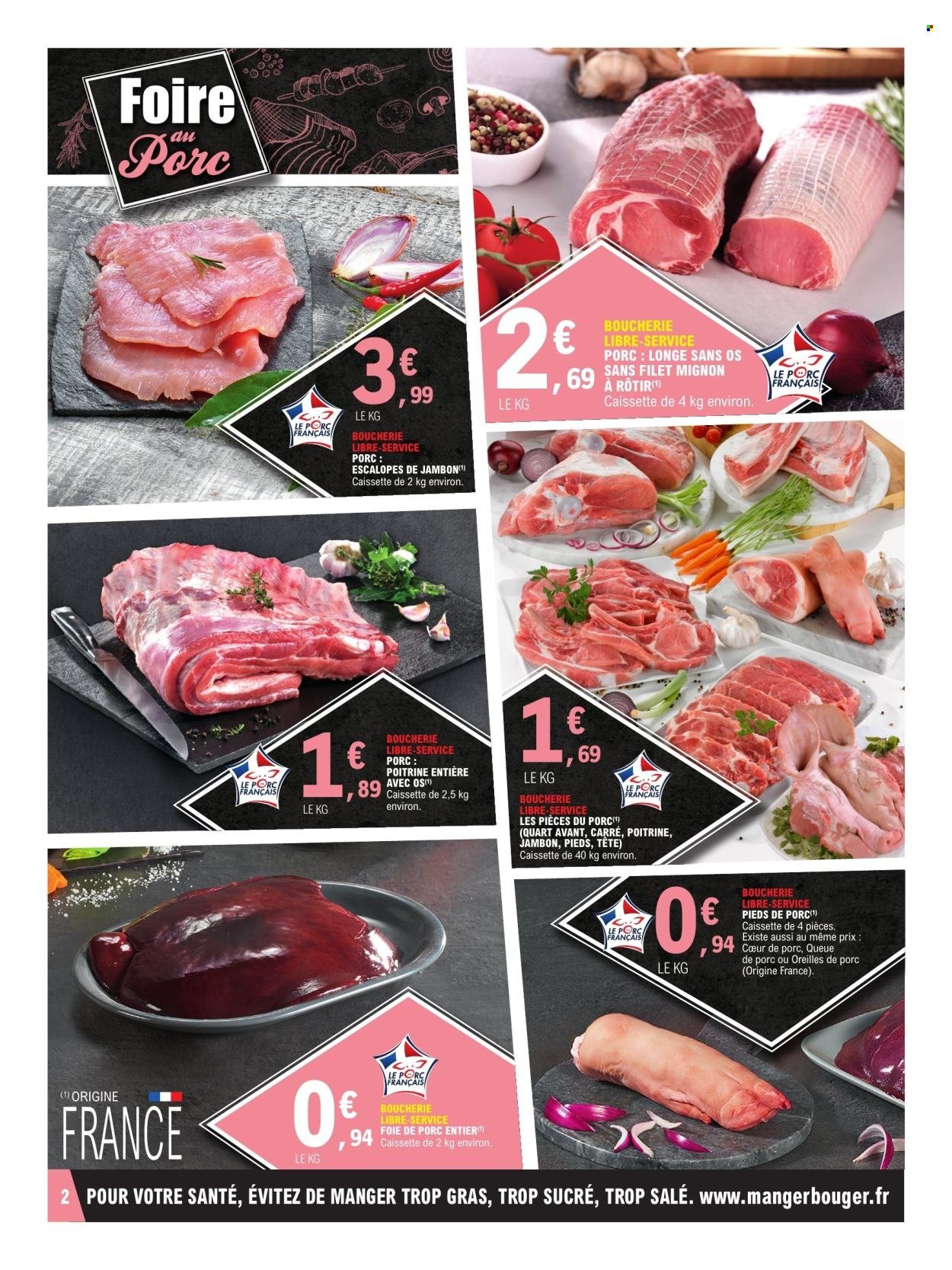 Catalogue E.LECLERC - Foire au porc régionale (2026-01-06 - 2026-01-10)