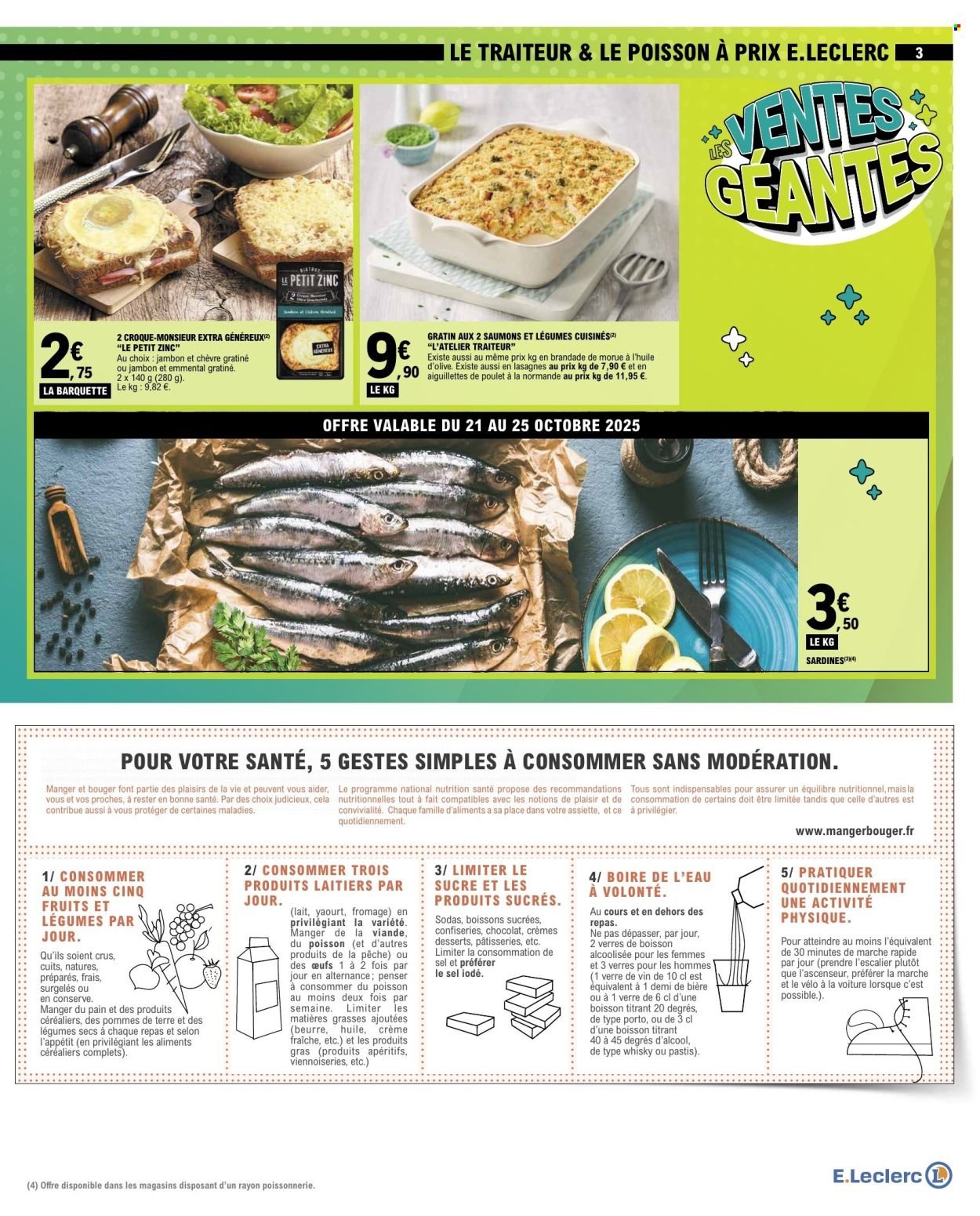 Catalogue E.LECLERC - VENTES GEANTES (2025-10-21 - 2025-11-01)