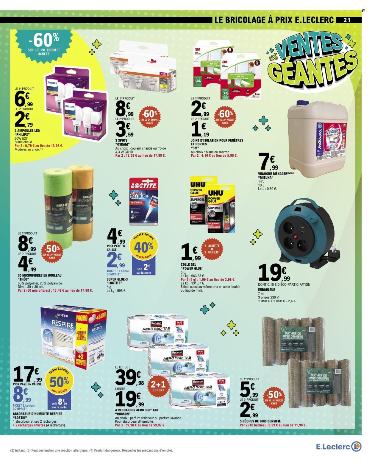 Catalogue E.LECLERC - VENTES GEANTES (2025-10-21 - 2025-11-01)