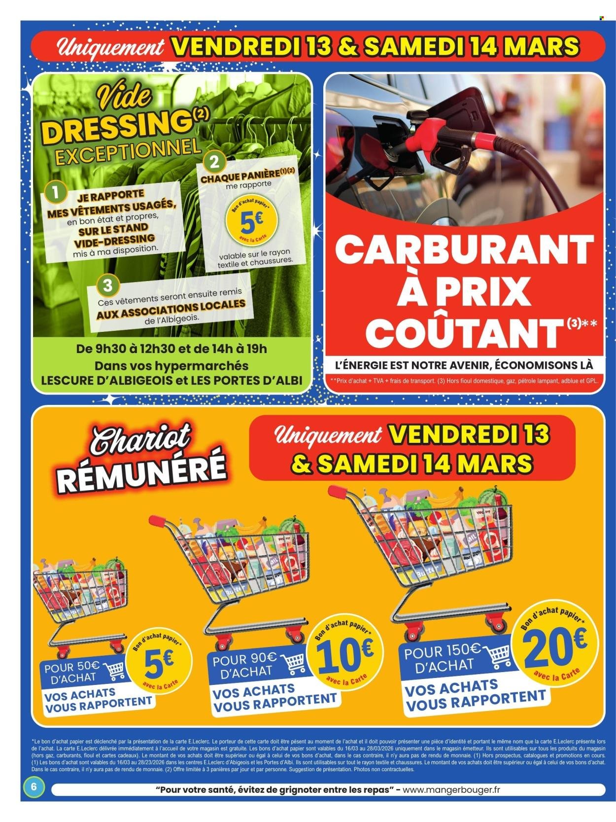 Catalogue E.LECLERC - SADAM ANNIV 2026 (2026-03-10 - 2026-03-14)