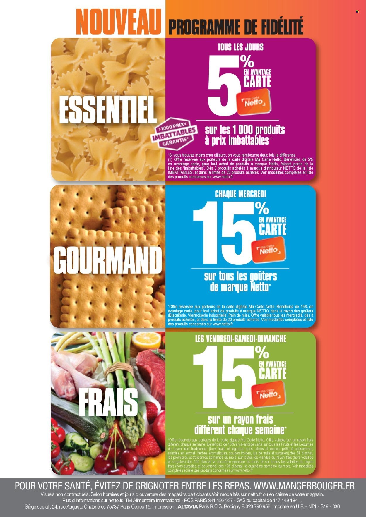 Catalogue NETTO - Flyer programme de fidélité