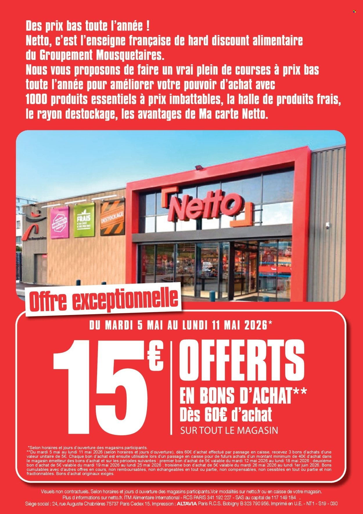 Catalogue NETTO - Flyer programme de fidélité