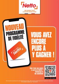 Catalogue NETTO - Flyer programme de fidélité