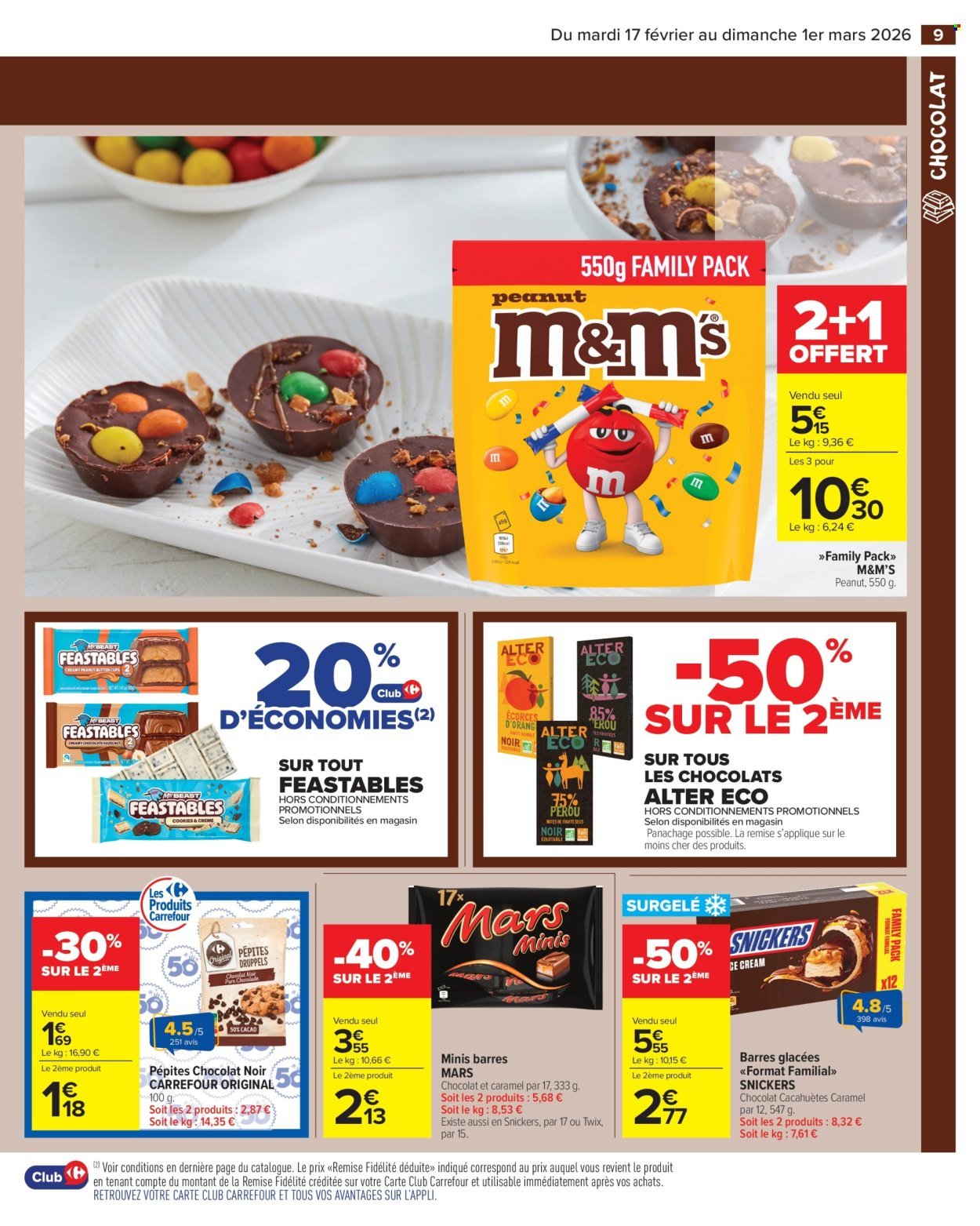 Catalogue CARREFOUR MARKET - CHOCOLAT (2026-02-17 - 2026-03-01)