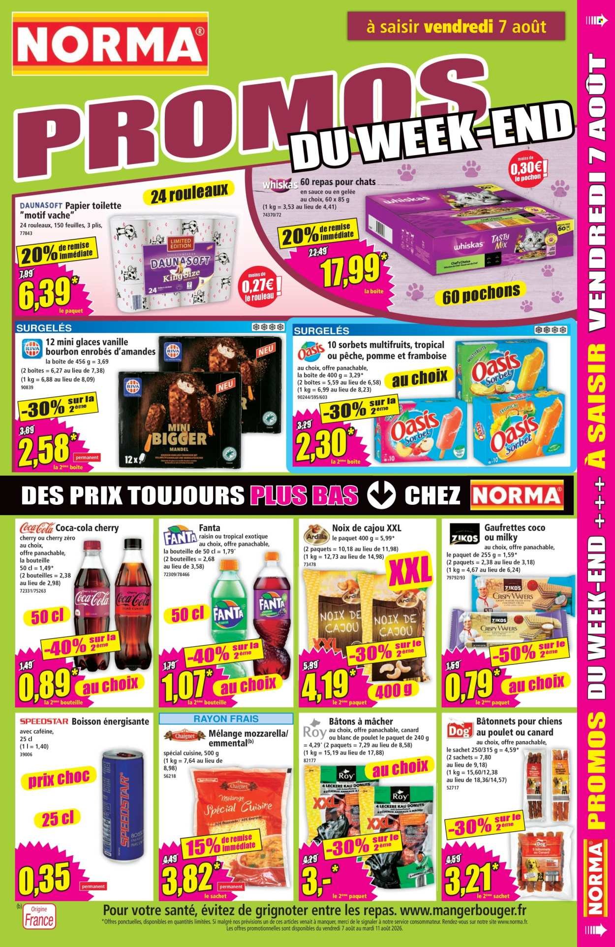Catalogue NORMA - Du mercredi 5 août 2026