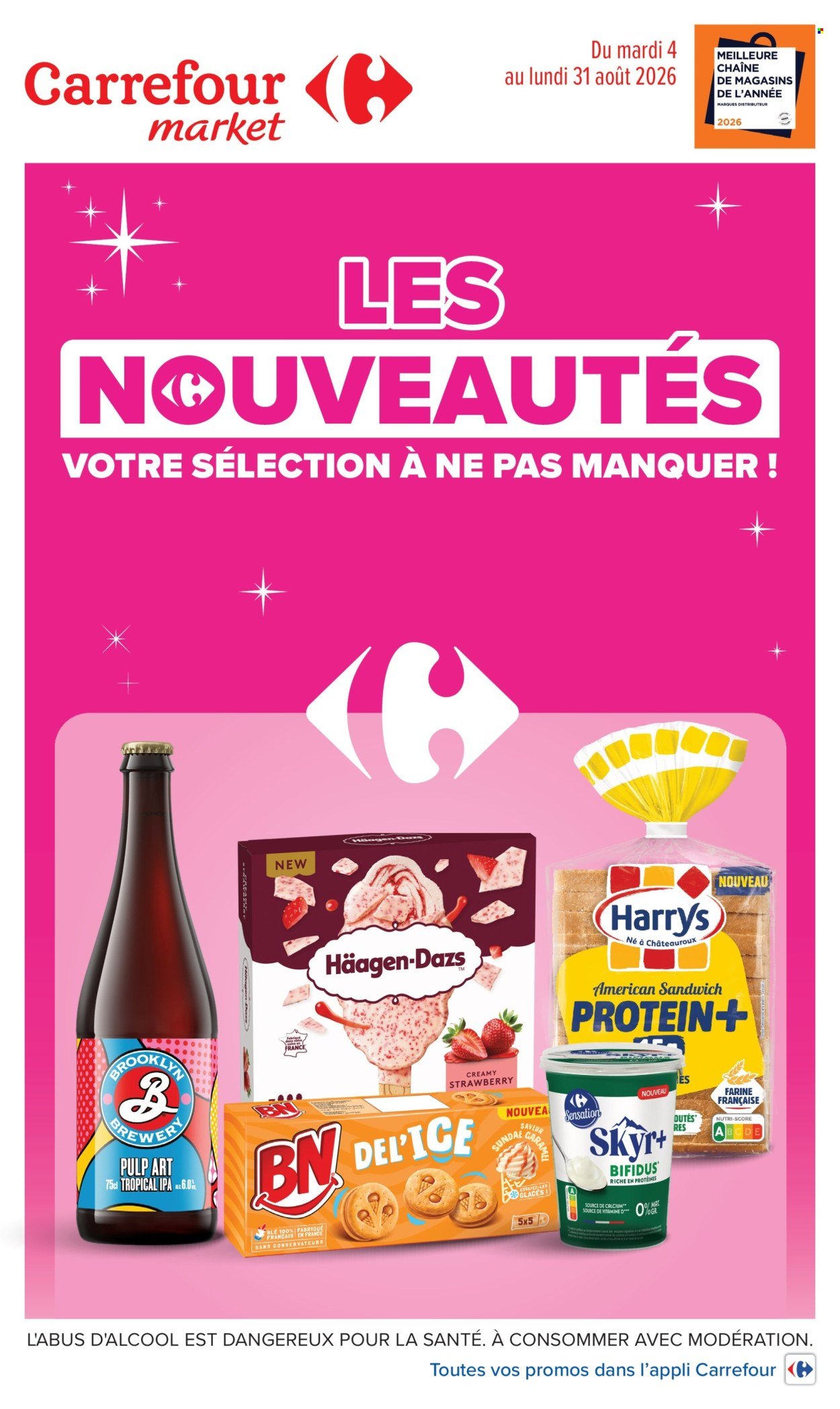Catalogue CARREFOUR MARKET - LES NOUVEAUTÉS D'AOUT
