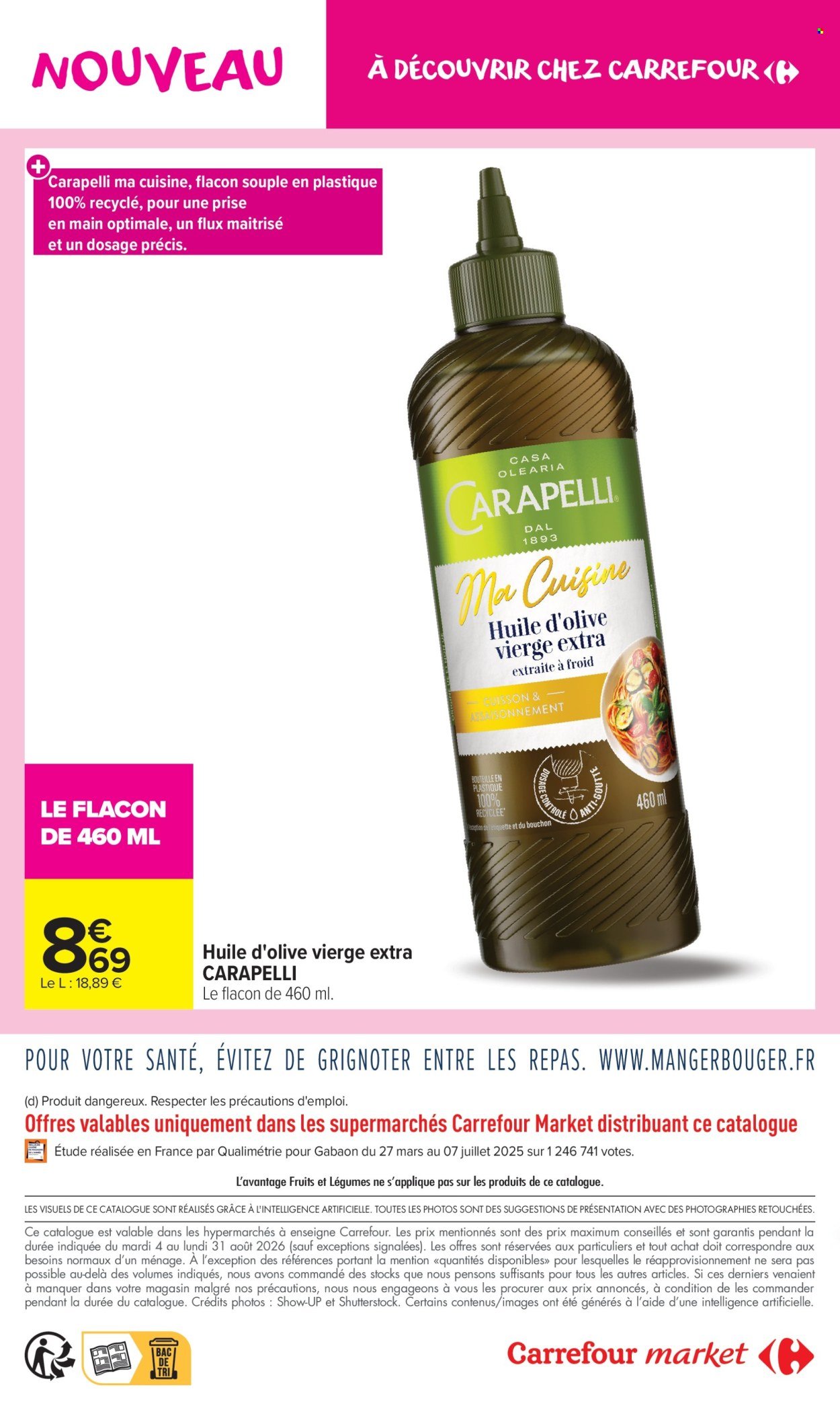 Catalogue CARREFOUR MARKET - LES NOUVEAUTÉS D'AOUT