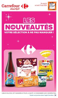 Catalogue CARREFOUR MARKET - LES NOUVEAUTÉS D'AOUT