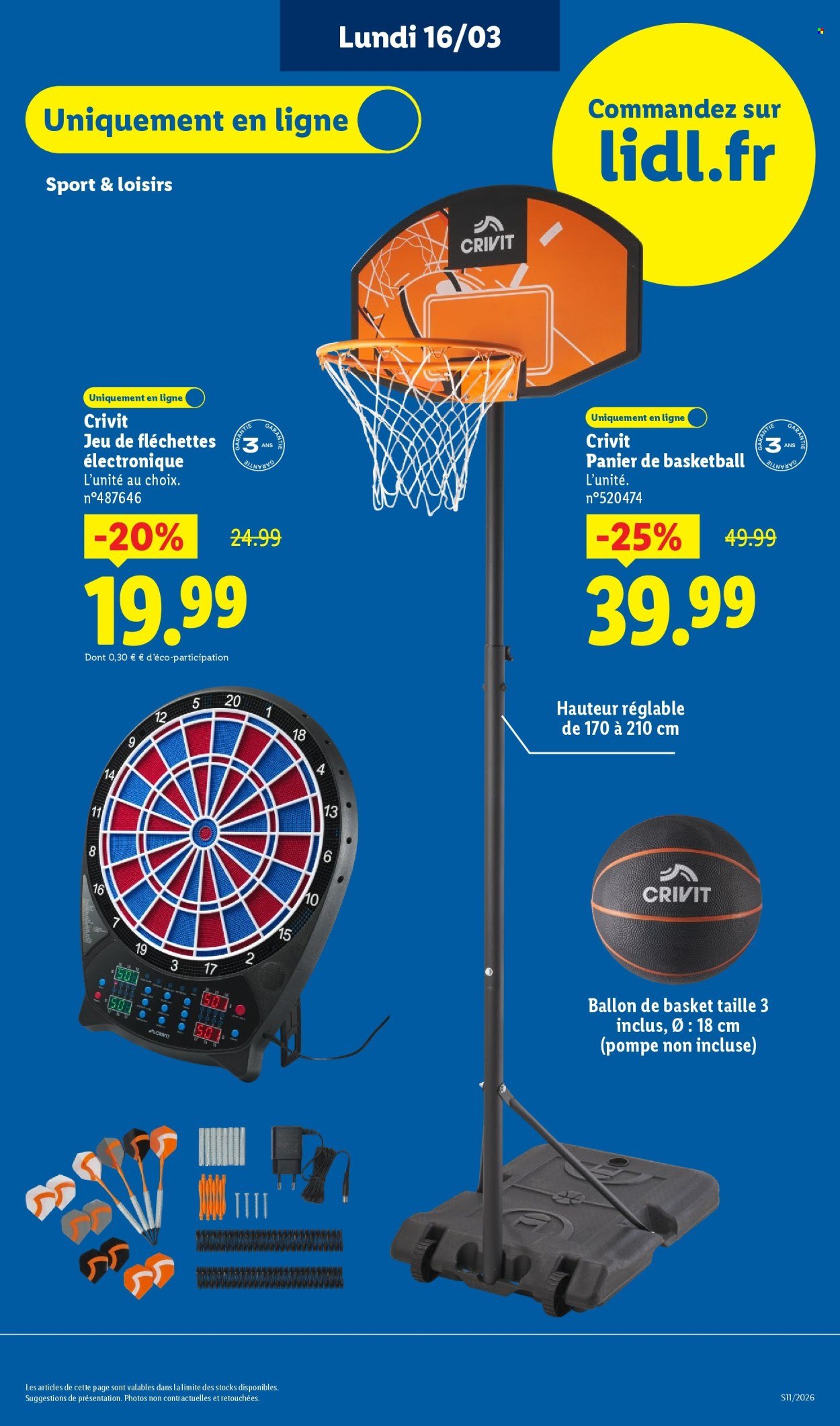 Catalogue LIDL - Les Exclus Web de la semaine (2026-03-16 - 2026-03-19)