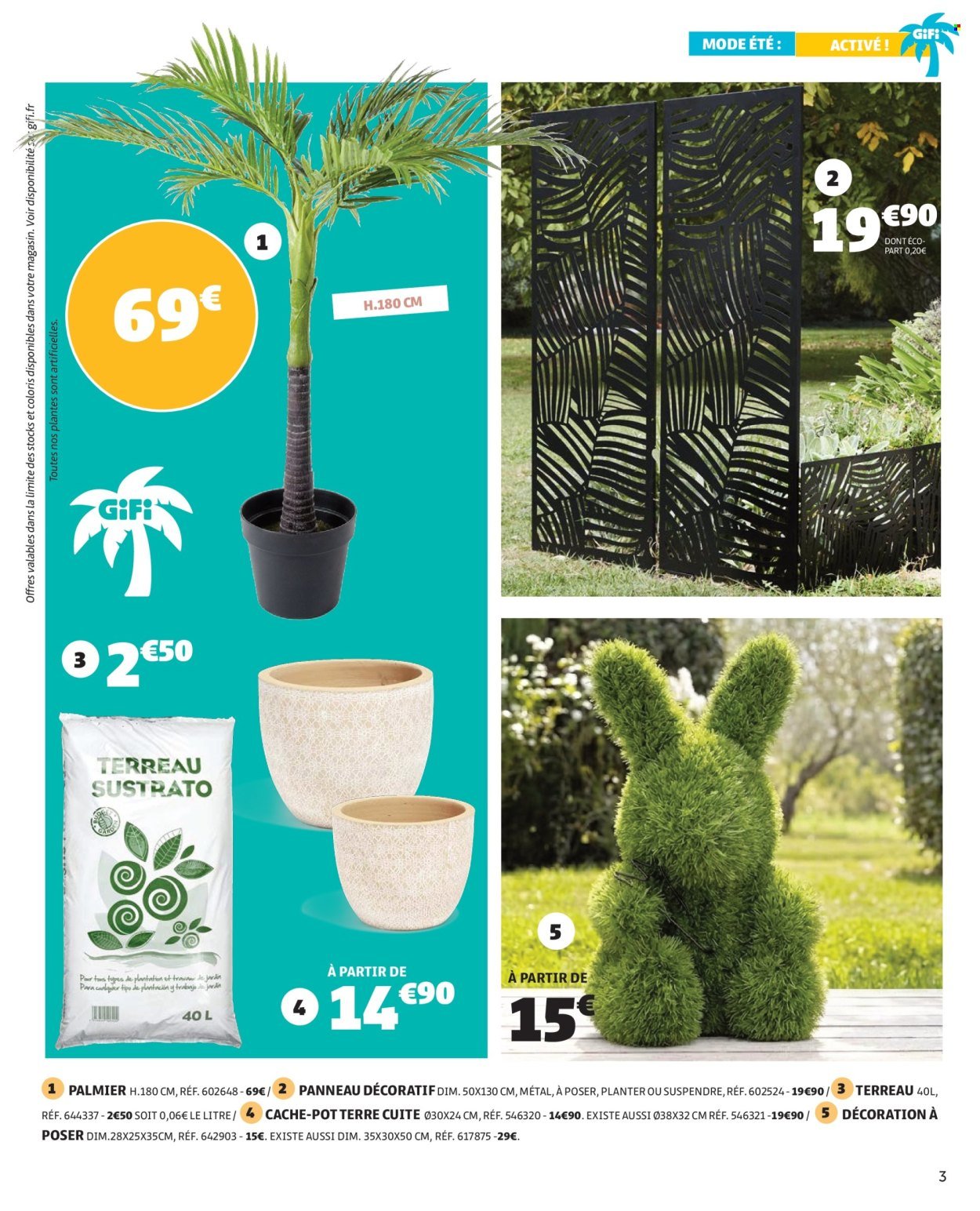 Catalogue GIFI - Mode été : activé ! (2026-05-12 - 2026-05-25)