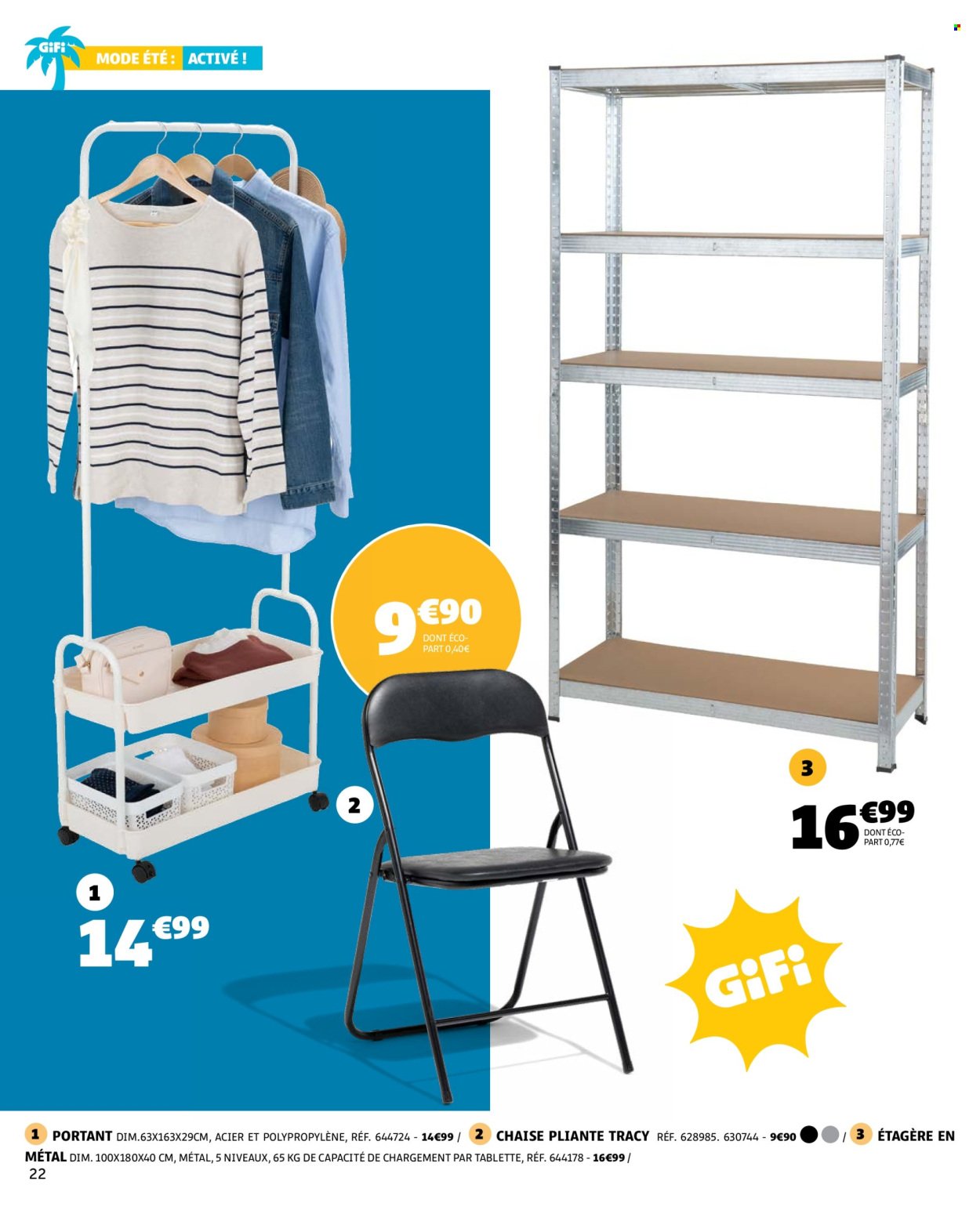 Catalogue GIFI - Mode été : activé ! (2026-05-12 - 2026-05-25)