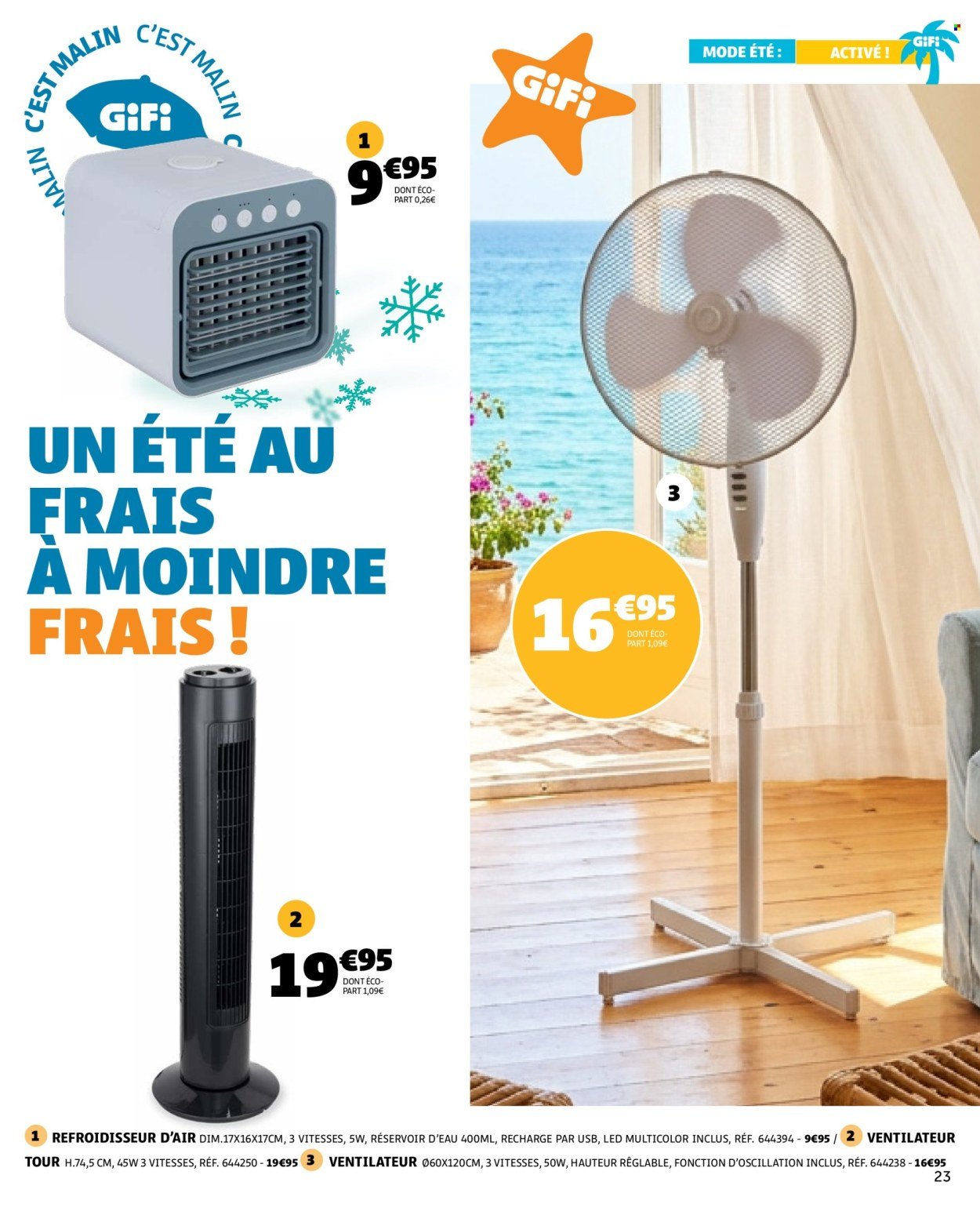 Catalogue GIFI - Mode été : activé ! (2026-05-12 - 2026-05-25)