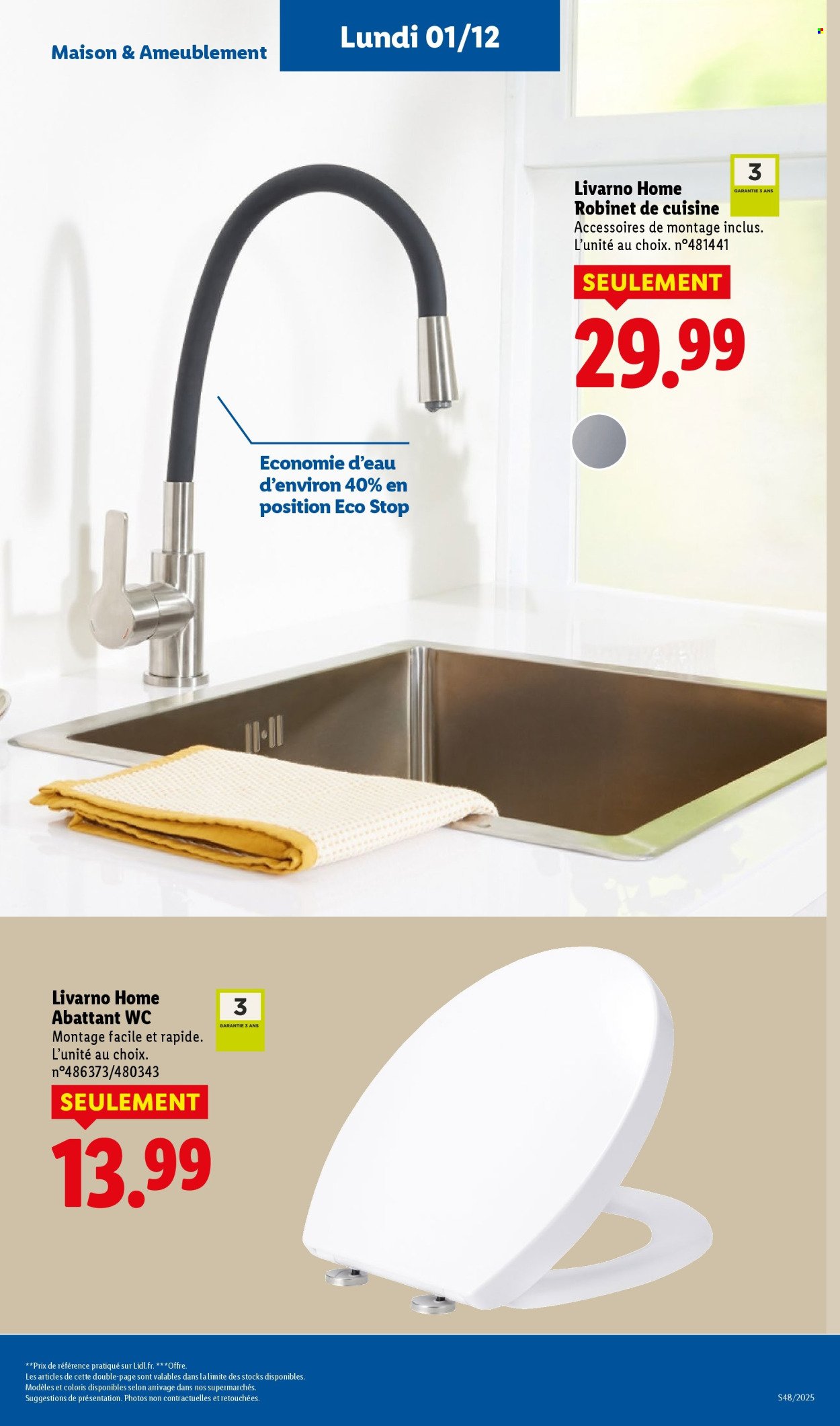 Catalogue LIDL - Les bonnes affaires de la semaine