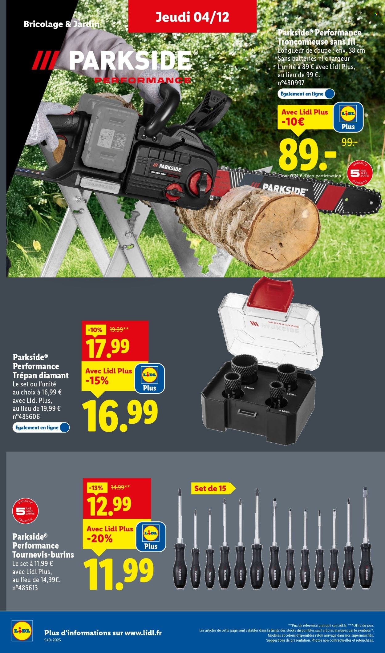 Catalogue LIDL - Les bonnes affaires de la semaine