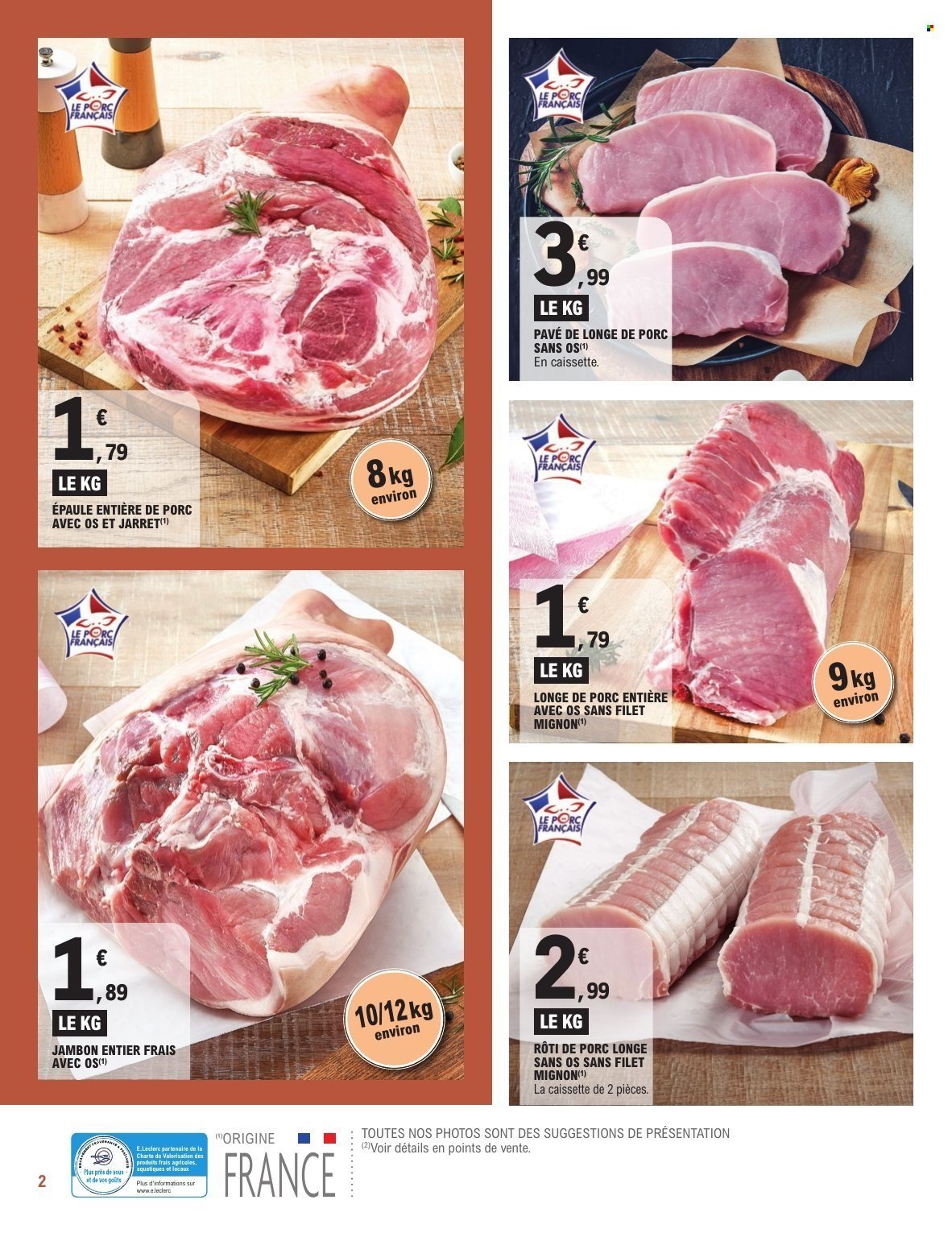 Catalogue E.LECLERC - FOIRE AU PORC (2026-01-06 - 2026-01-10)