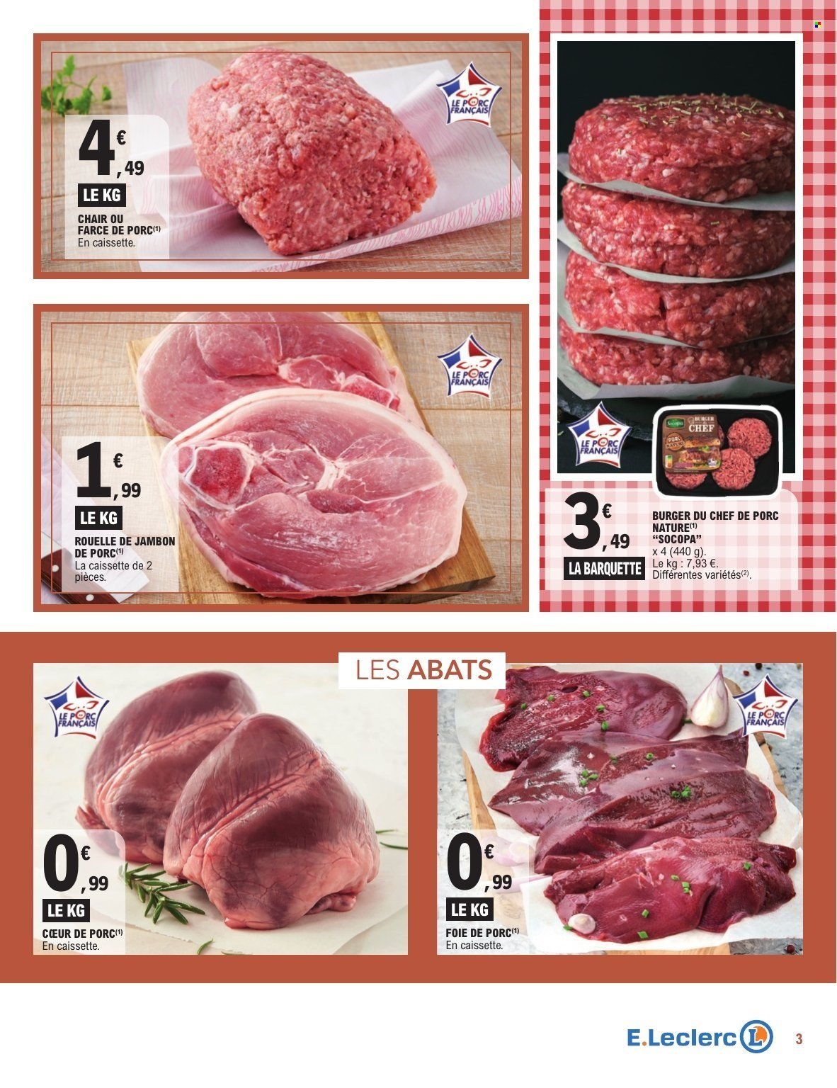 Catalogue E.LECLERC - FOIRE AU PORC (2026-01-06 - 2026-01-10)