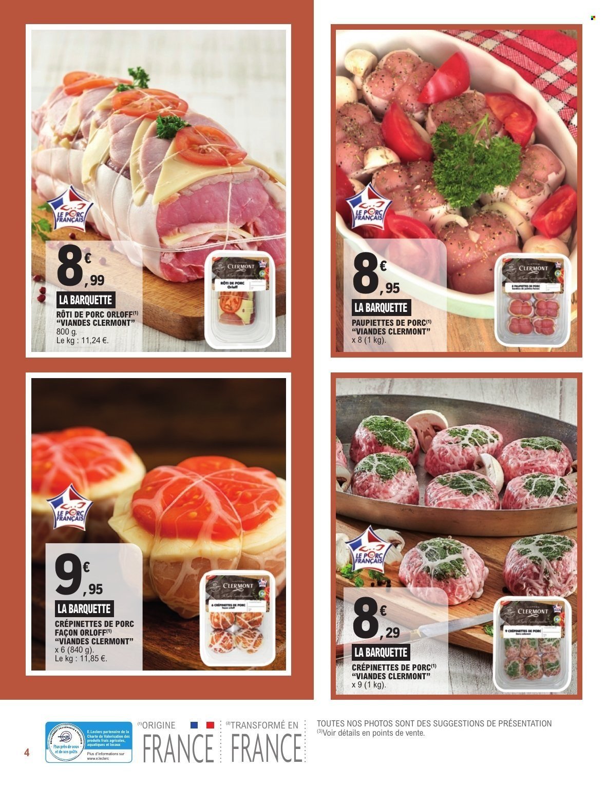 Catalogue E.LECLERC - FOIRE AU PORC (2026-01-06 - 2026-01-10)