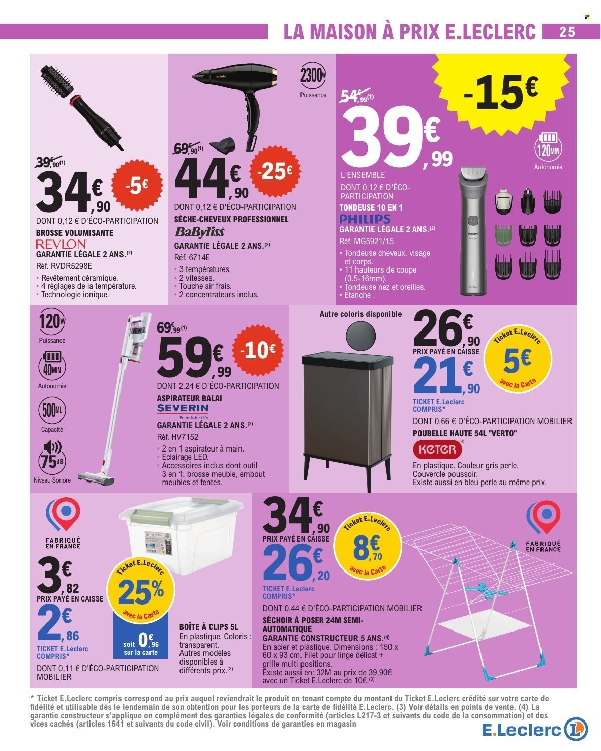 Catalogue E.LECLERC - DEPENSER MOINS (2026-04-28 - 2026-05-09)