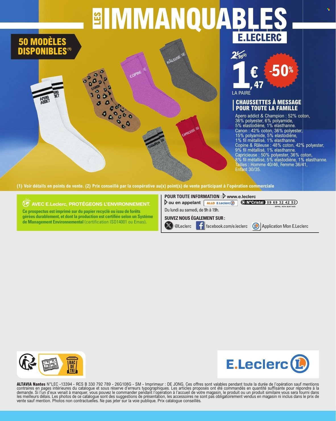 Catalogue E.LECLERC - DEPENSER MOINS