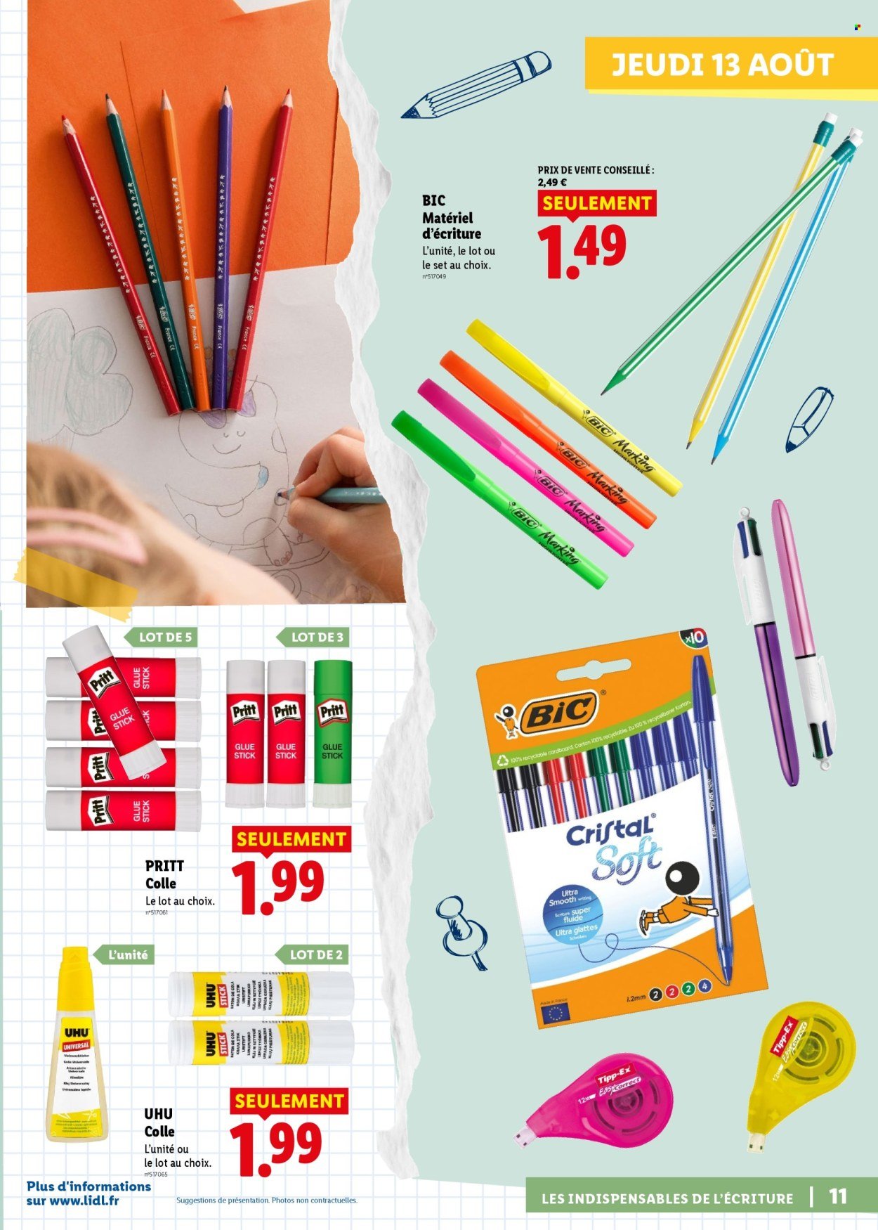 Catalogue LIDL - Préparez la rentrée